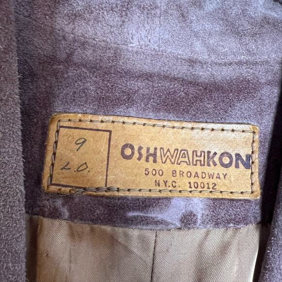 Vintage Oshwahkon suede blazer - Picture 11 of 12